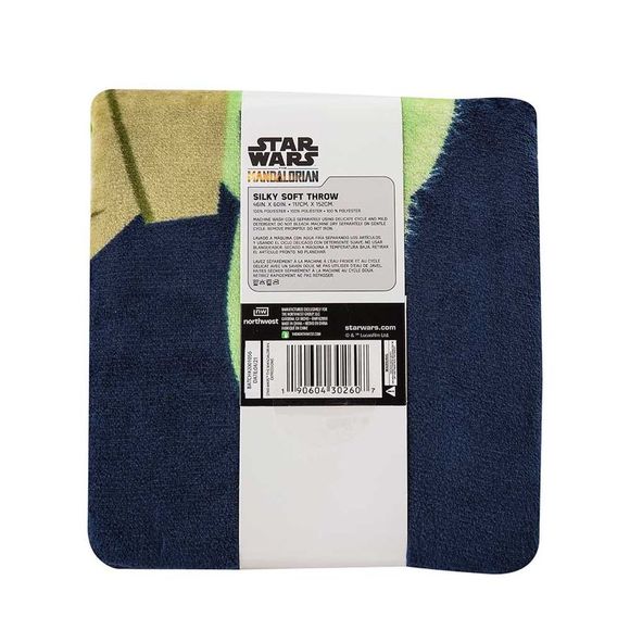 Star Wars: The Mandalorian Expressions Silk Touch Throw Blanket - Picture 5 of 5